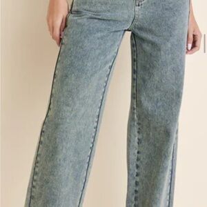 VENUS Light Blue Straight Leg Jeans